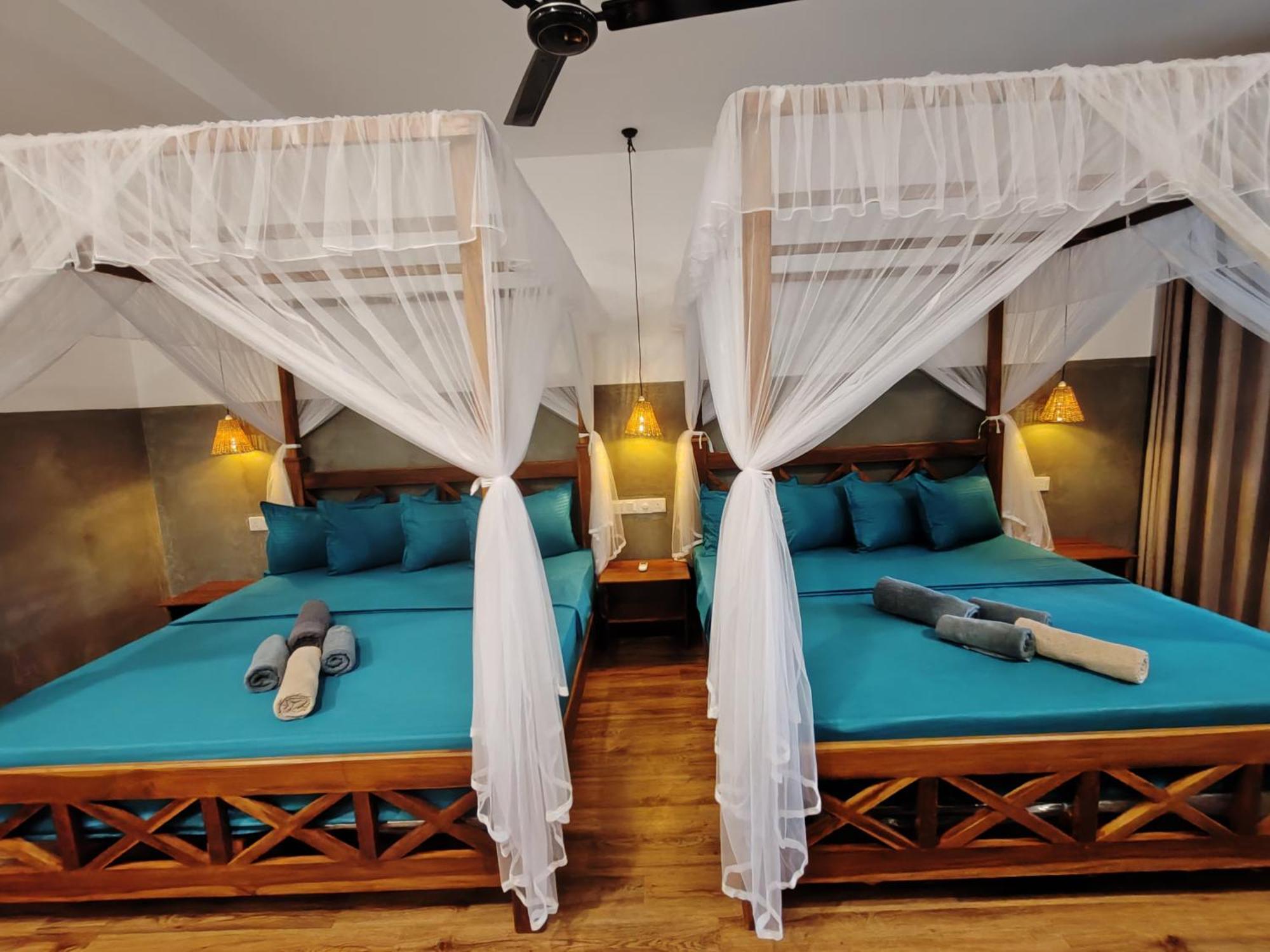 The Jungle View Hotell Mirissa Rum bild