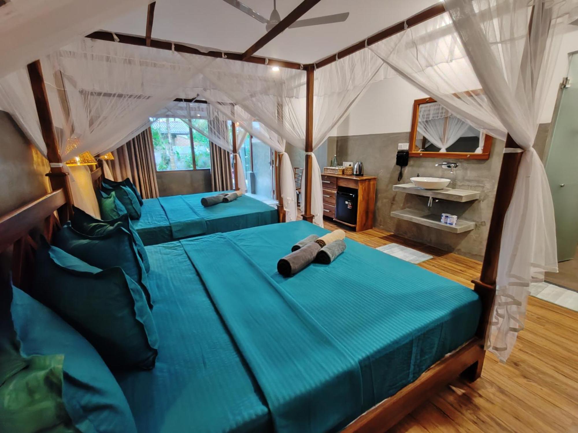 The Jungle View Hotell Mirissa Rum bild